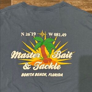 Blue Graphic T-Shirt from Master Bait & Tackle in Bonita Beach